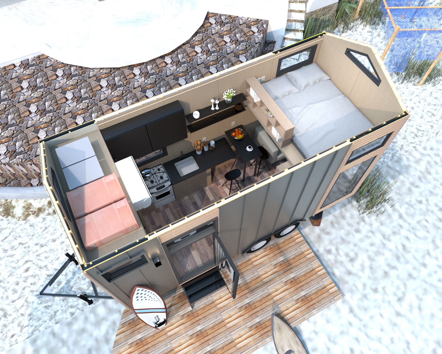 tiny home on wheels for sale