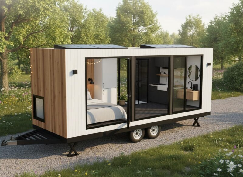 Shipping Container Homes vs. Prefab Modular Homes: A Detailed Comparison 2 Modern Prefab ADU Interior Design