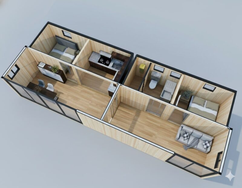 The Ultimate Tiny House Design Guide 2026: Modern Floor Plans & Layouts for Every Need 1 2-bedroom tiny house plans