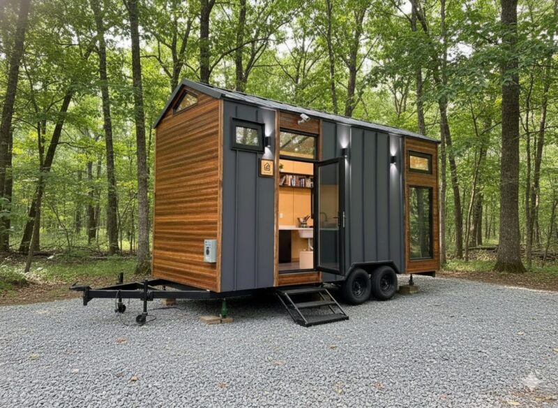 Gravel pad for THOWs vs concrete foundation for tiny house