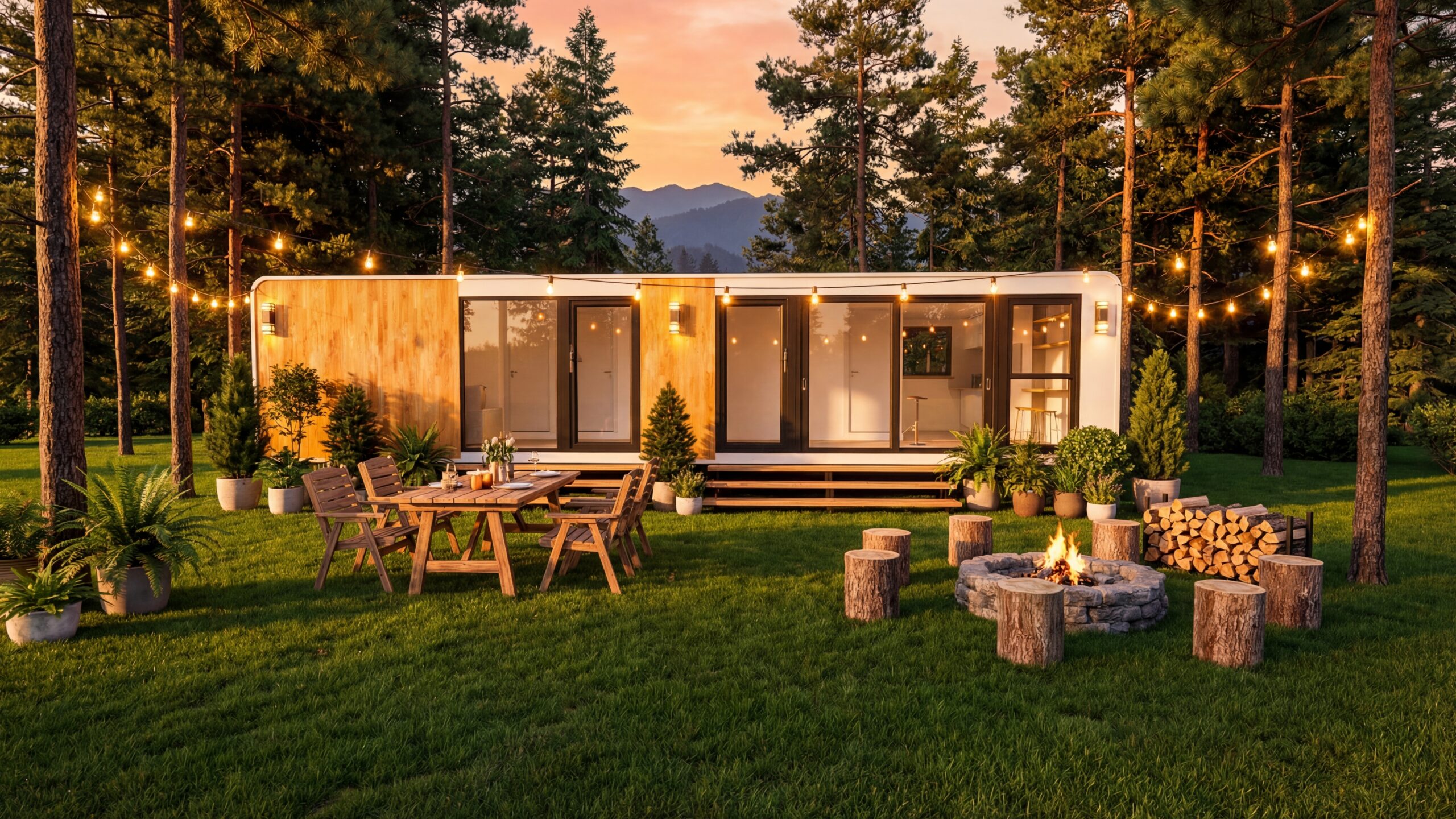 MagicSlide 2X 1 MagicDuo 2 bedroom expandable tiny house on wheels — 460 sqft, ships compact, expands to full size