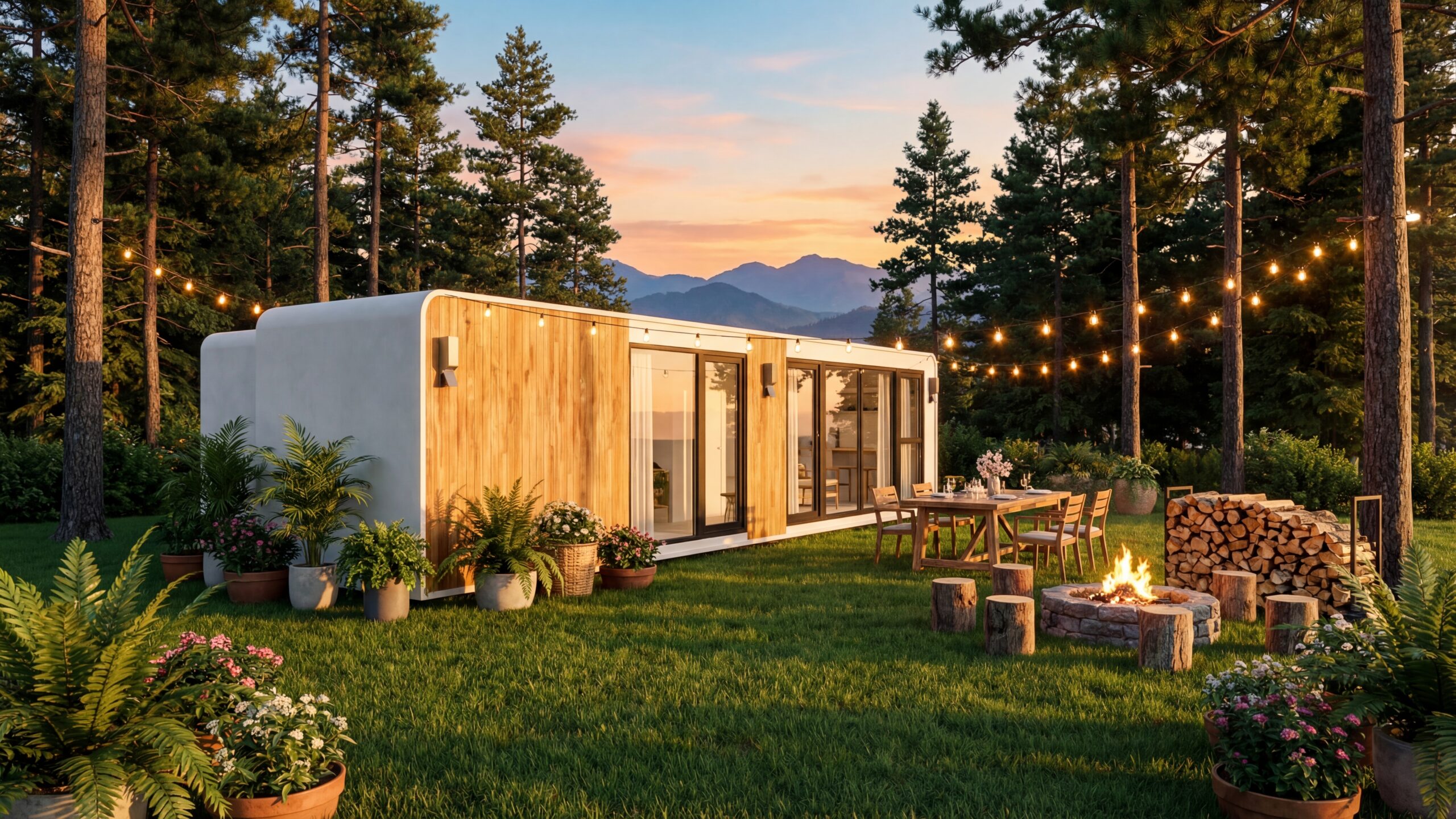 MagicSlide 2X 5 MagicDuo interior open-plan living and dining space 460 sqft