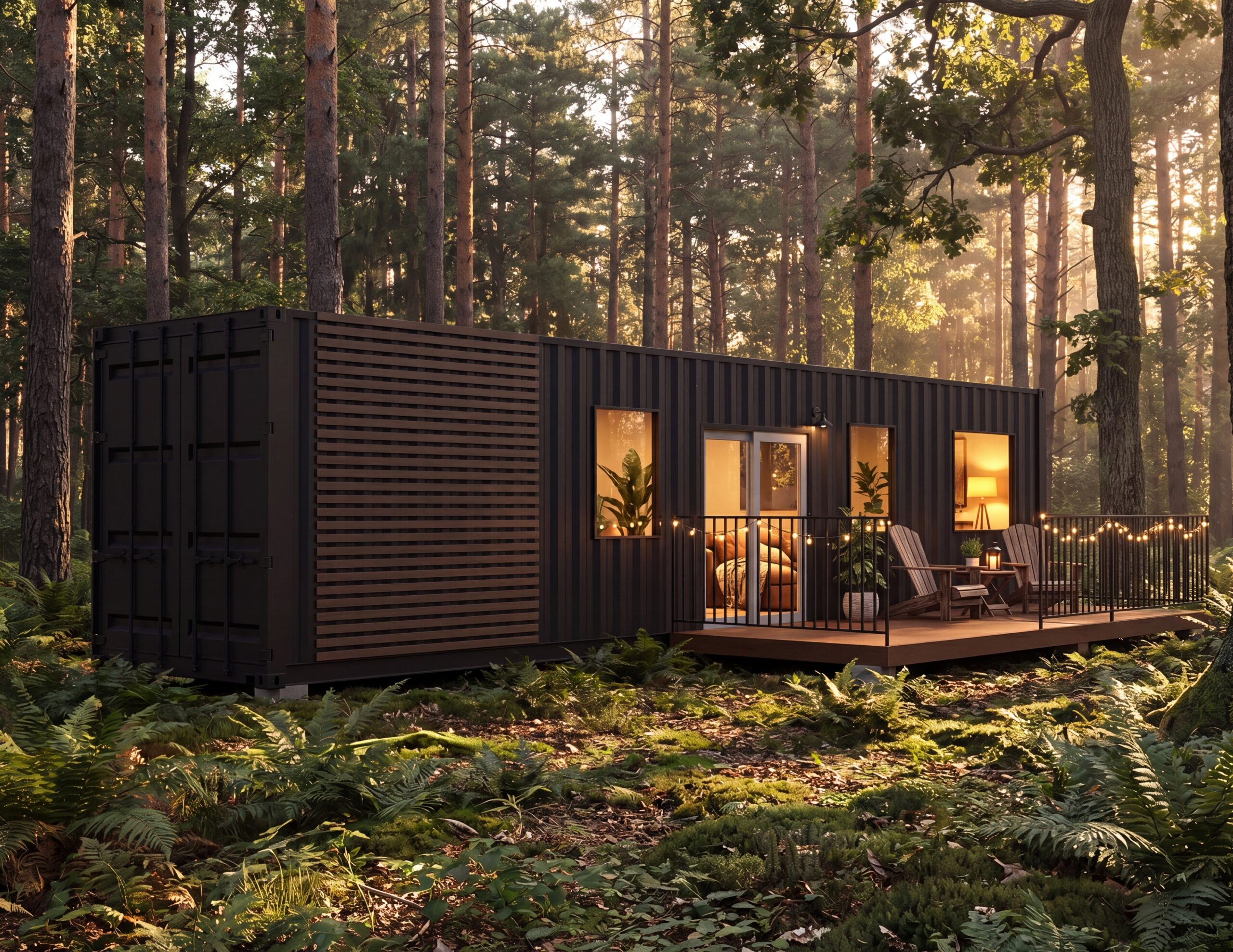 Magic Iron container home