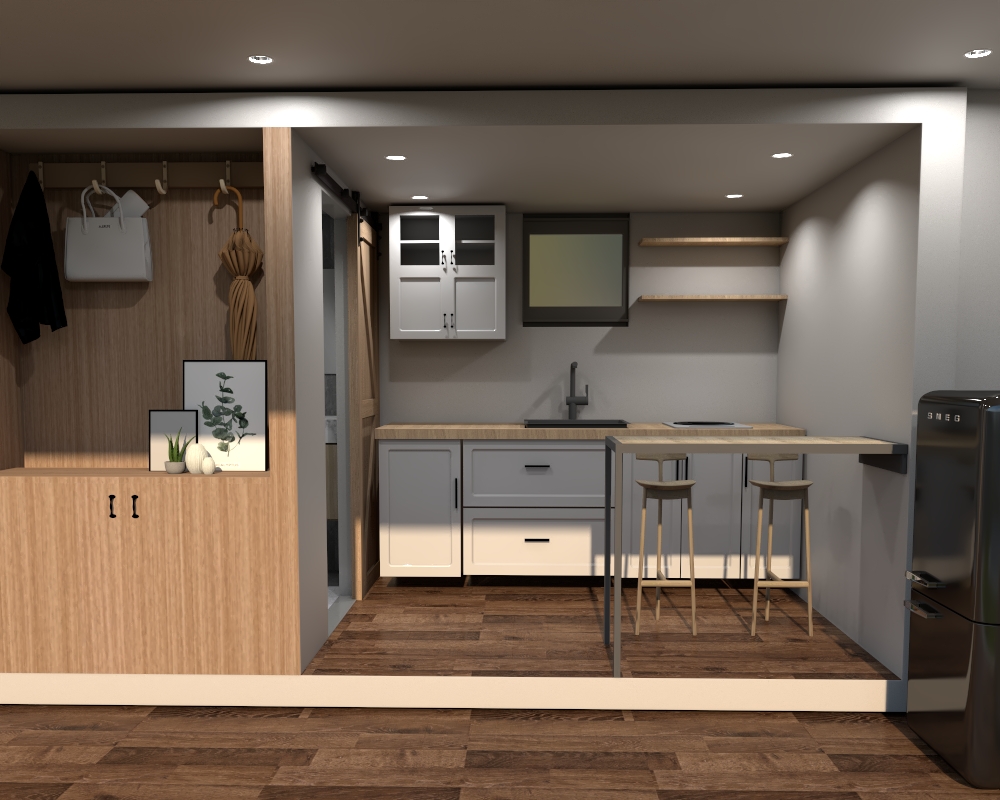 MagicSlide interior living area