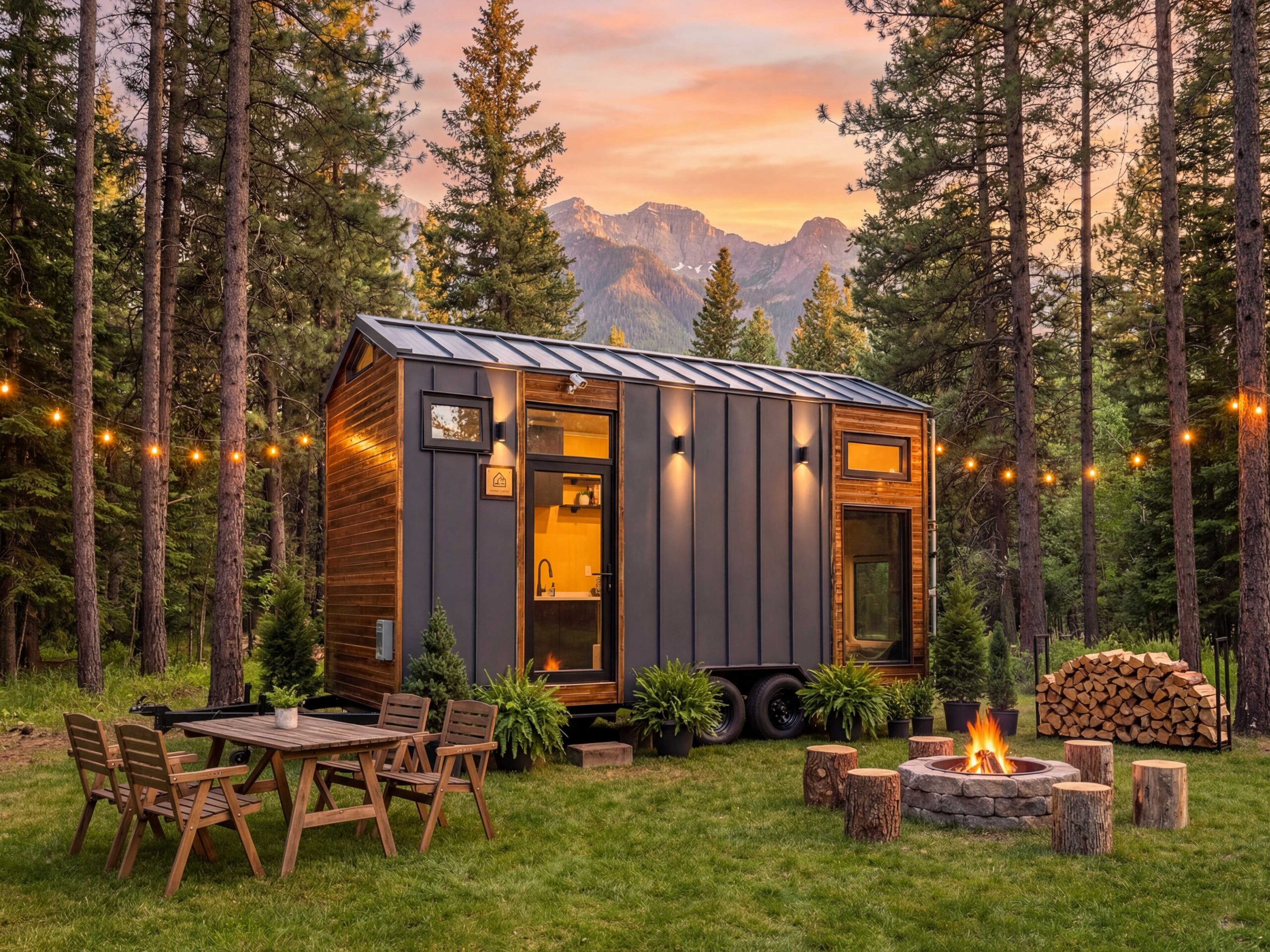 Magic-Nordic 20ft tiny house on wheels — gabled roof THOW
